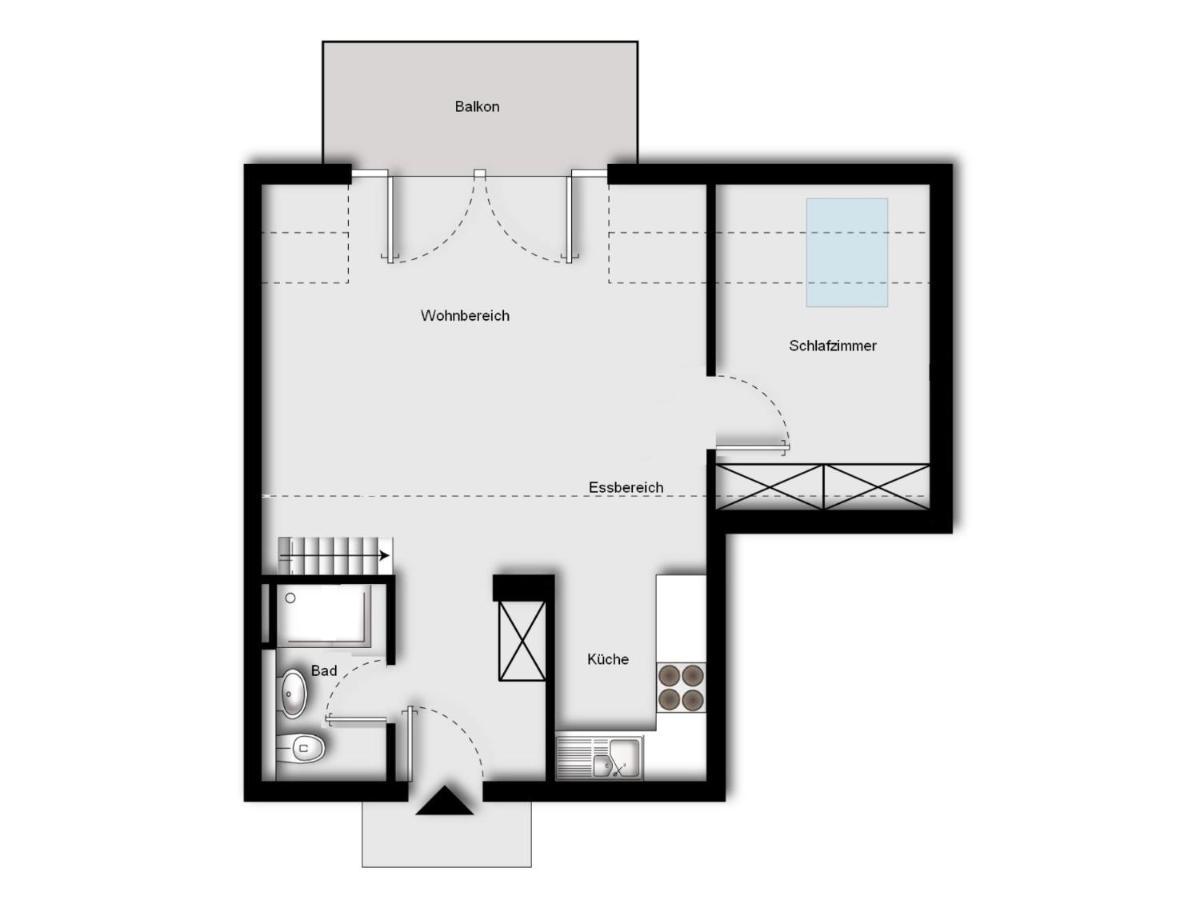 Residenz Am Strand Wohnung 1-17 Zingst Exteriör bild